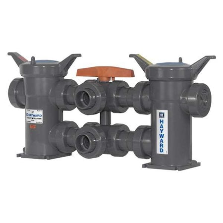 Hayward Flow Control DB2125ST18 - Basket Strainer, 1-1/4" Pipe, Socket/Threaded, CPVC, 150 psi