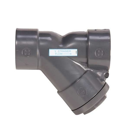 Hayward Flow Control YS00200T - Y Strainer, 2" Pipe, Threaded, Clear PVC, 150 psi