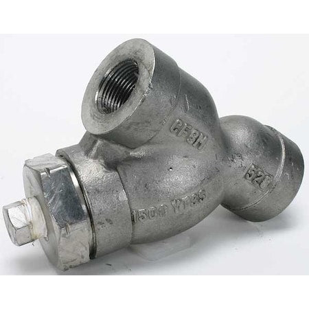 Ssi 0050-1500Y1TT-1 - Y Strainer, 1/2" Pipe, FNPT x FNPT, Stainless steel, 3500 psi at 100 Degrees F