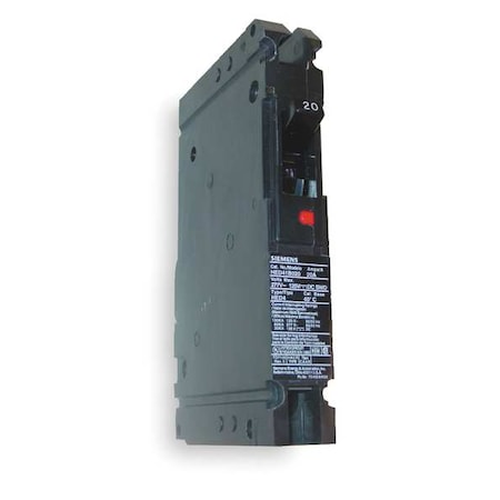 Siemens ED41B090 - Molded Case Circuit Breaker, ED4 Series, 90 A, 1 Pole, 120/277 V AC, 22k A at 277 V AC