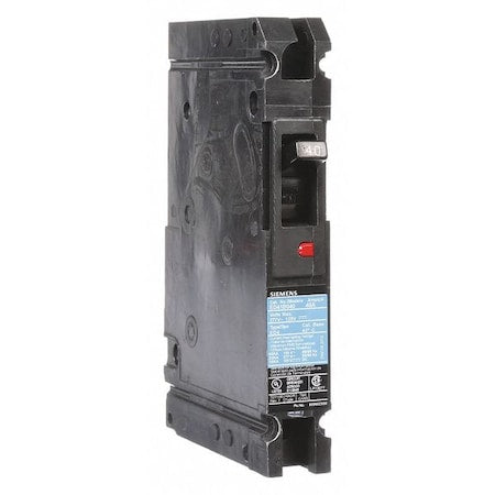 Siemens ED41B040 - Molded Case Circuit Breaker, ED4 Series, 40 A, 1 Pole, 120/277 V AC, 22k A at 277 V AC