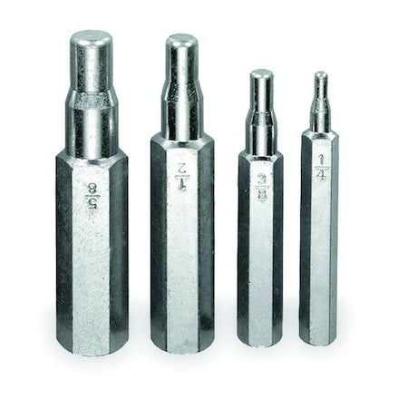 Westward 3CYP5 - Swaging Tool Set,4 Pc,1/4-5/8 In