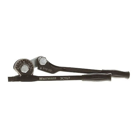 Westward 3CYU7 - Tube Bender,Die Cast Aluminum,7 1/2 in L