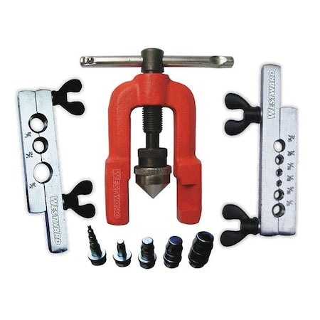 Westward 3CYU4 - Flaring and Swaging Tool,1/8-3/4 In