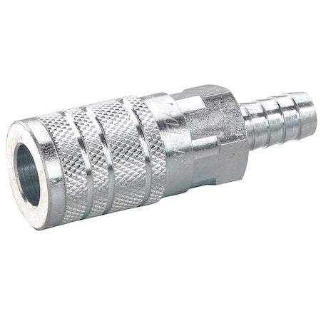 Speedaire 30E697 - Coupler Body,Hose Barb,1/4,Steel