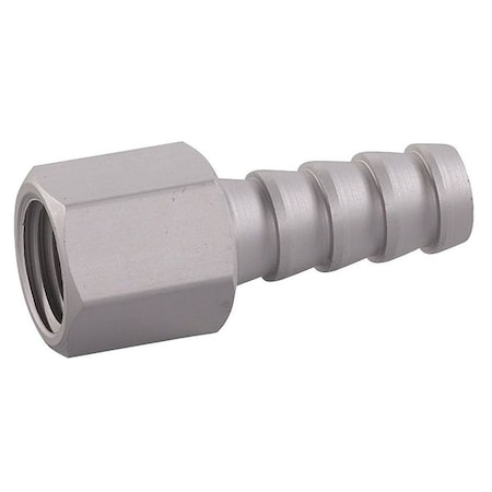 Speedaire 30E642 - Hose Barb,1/4 In Barb,1/4 In FNPT,Alum