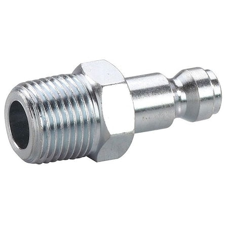 Speedaire 30E732 - Coupler Plug,(M)NPT,1/4,Steel