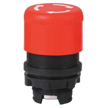 Dayton 30G117 - Push Button operator, 22 mm, Red