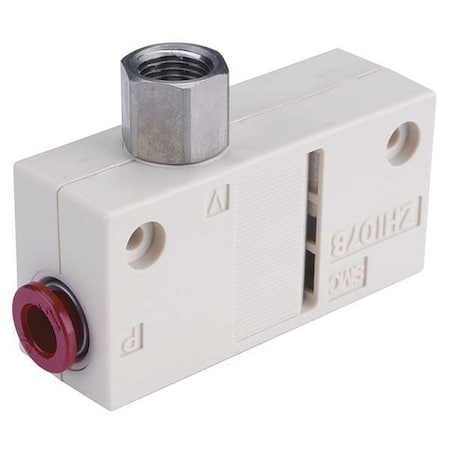 Smc ZH05BLA-07-N01 - Vacuum Ejector,Inline,Box,1/4 In Tube