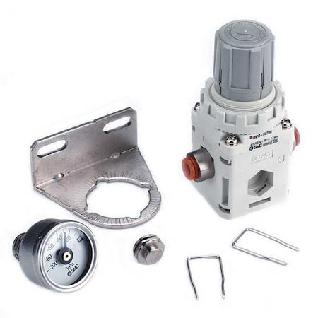 Smc IRV10-N07BG - Vacuum Regulator,1/4 In