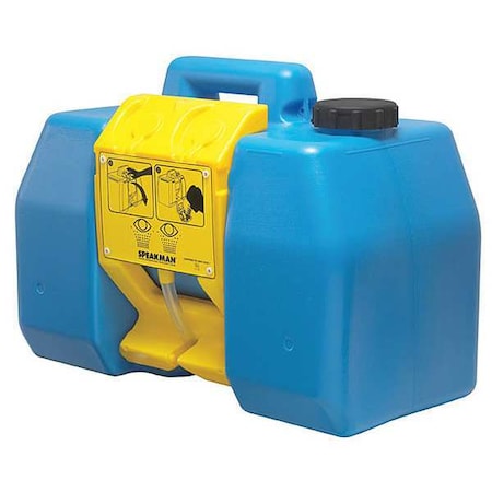 Speakman SE-4400 - Portable Eyewash, 9 gal Tank Capacity, Wall Mount, Portable, 15.551 H., 11.024 W