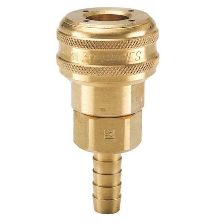 Parker B36-7B - Quick Connect,Socket,1/2" Body,3/4" Barb
