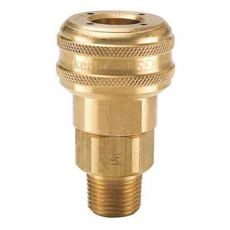 Parker B32E - Quick Connect,Socket,1/4" Body,3/8"-18