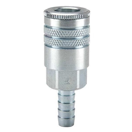 Parker 24-6B - Quick Connect,Socket,3/8" Body,1/2" Barb