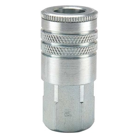 Parker 25C - Quick Connect,Socket,3/8" Body,1/4"-18