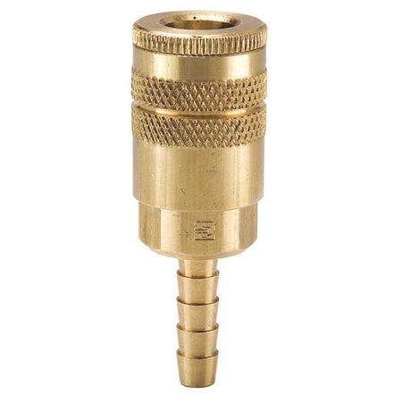 Parker B20-3B - Quick Connect,Socket,1/4" Body,1/4" Barb
