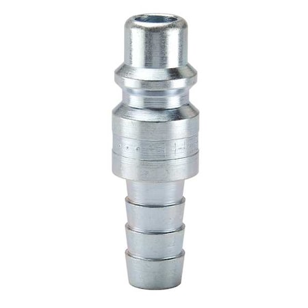 Parker H8C - Coupler Plug, Steel, Hose Barb, 25 cfm, Application: Pneumatic