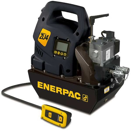 Enerpac ZU4208TB-Q - ZU4208 TB-Q, Electric Hydraulic Torque Wrench Pump, Pro, LCD Display, 1.75 gallon Usable Oil, 115 V