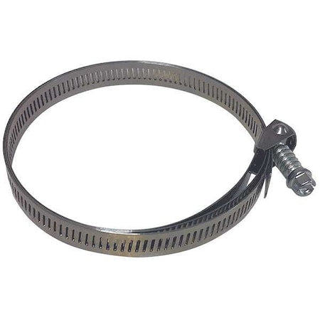 Mintie Technologies MICLAMP10 - Duct Clamp,0.5in H,10in W,Stainless Steel