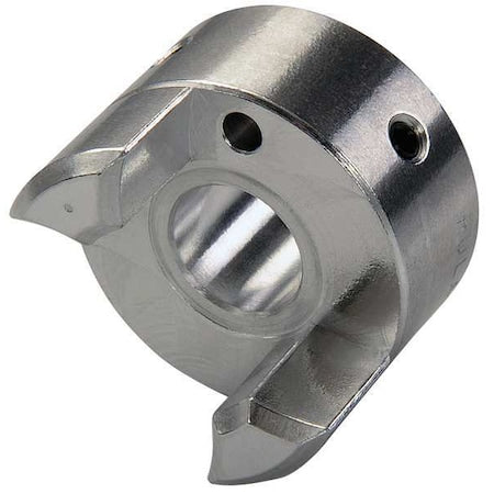 Ruland MJS25-8-A - Curved Jaw Coupling Hub,8mm,Aluminum