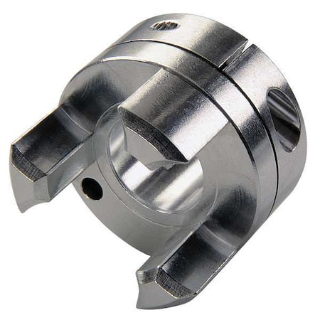 Ruland JC32-8-A - Curved Jaw Coupling Hub,1/2",Aluminum
