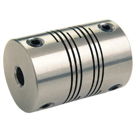 Ruland FSMR38-15-12-SS - Motion Control Couplng,Set Screw,15mmx12mm