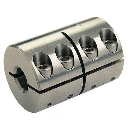 Ruland CLX-23-16-SS - Rigid Shaft Coupling,Clamp,3-7/8" L
