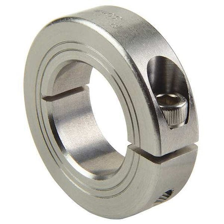 Ruland MCL-20-ST - Shaft Collar,Clamp,1 Pc,20mm,316 SS