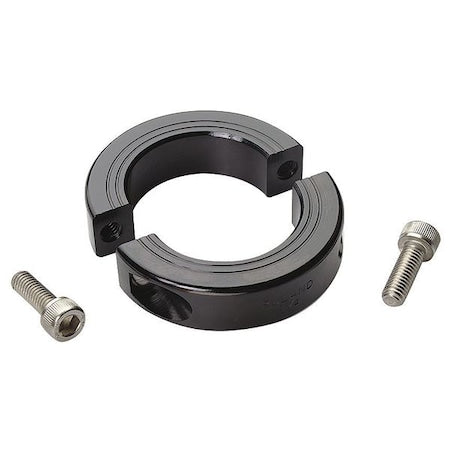 Ruland MSP-8-AN - Shaft Collar,Clamp,2 Pc,8mm,2024 Aluminum