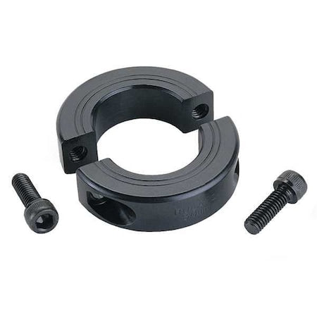 Ruland MSP-7E-F - Shaft Collar,Clamp,2 Pc,7/16 In,Steel