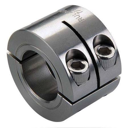 Ruland MWSP-10-SS - Shaft Collar,Clamp,2 Pc,10mm,303 SS