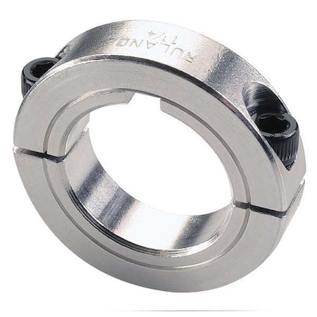 Ruland SPK-6-A - Shaft Collar,Clamp,2 Pc,3/8 In,Alum