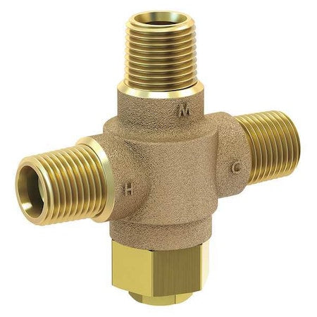 Acorn Controls ST70-12 - Tempering Valve,1/2in. NPT,Brass,125 psi