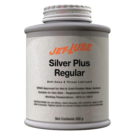 Jet-Lube 69904 - Anti-Seize, General Purpose, Brush-Top Can, 1 lb, Aluminum Base, 1800 Degrees F Max Op Temp, Gel