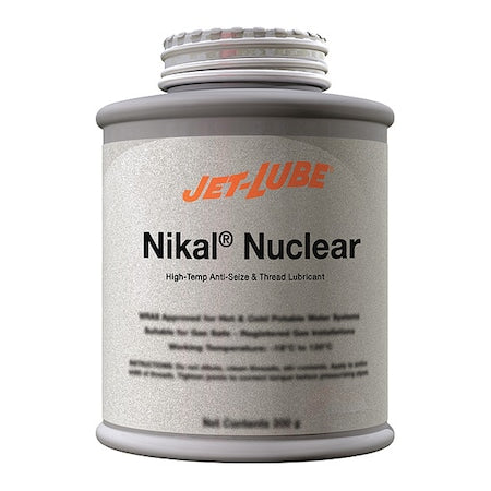 Jet-Lube 13502 - Anti-Seize, Nuclear Grade, Brush-Top Can, 0.5 lb, Nickel Base, 2600 Degrees F Max Op Temp, Paste