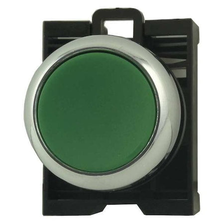 Eaton M22M-DR-G - Push Button operator, 22 mm, Green