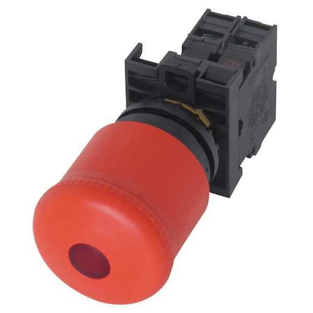 Eaton M22-PVL-K01-R - Emergncy Stp Push Buttn,Transfmr,Red,1 NC