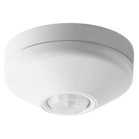 Sensorswitch CM 10 WR - Ceiling Mount Sensor, Occupancy, 0-10 V Dimming, Wireless RF, 902 MHz, White, 1,800 sq ft, LED