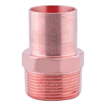 816Z64 - Strt, Copper, FTG 1 in, MNPT 3/4 in