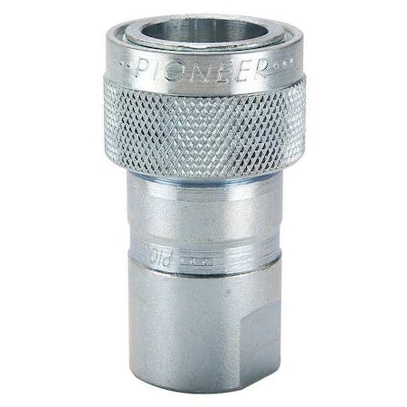 Pioneer 4050-16P - Hydraulic Quick Connect Hose Coupling, Steel Body, Sleeve Lock, 7/8"-14 Thread Size, 4000 Series
