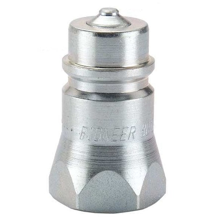 Pioneer 4010-2P - Hydraulic Quick Connect Hose Coupling, Steel Body, Sleeve Lock, 1/4"-18 Thread Size, 4000 Series