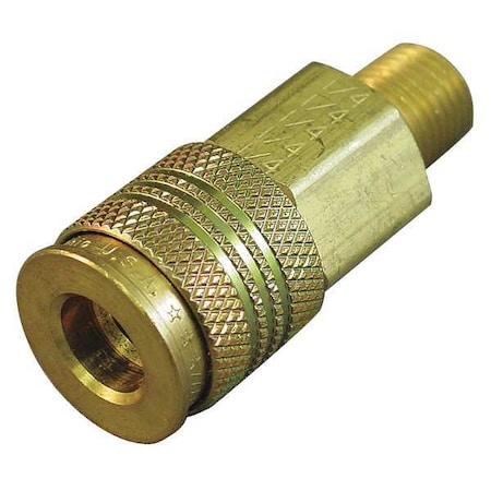 Hansen B23AS37M - Quick Connect,Socket,3/8" Body,3/8"-18