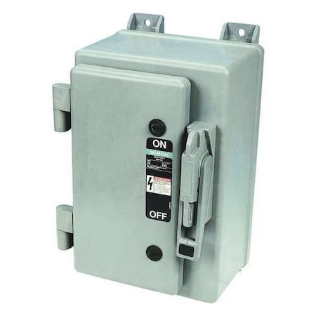 Siemens HF361NX - Fusible, Safety Switch, Heavy Duty, 600 V, 3 PST
