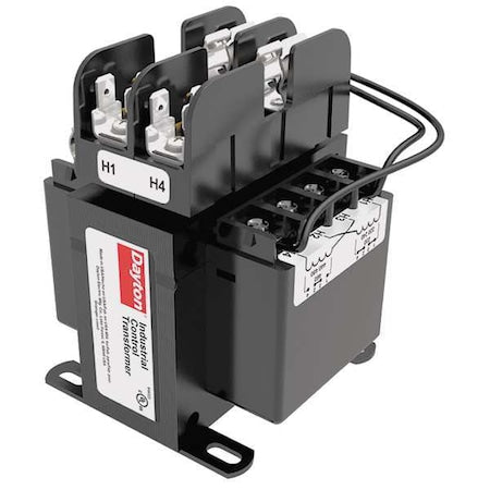 Dayton 31EJ48 - Control Transformer, 75 VA, 120 V AC, 208/240/480 V AC