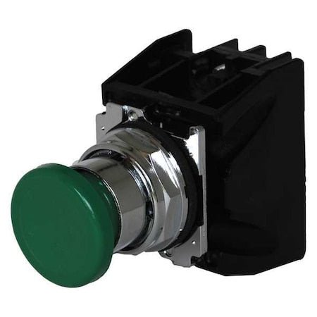 Eaton 10250T710G - Hazardous Location Push Button, 30 mm, 1 NO/1 NC, Green