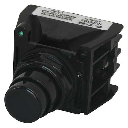Eaton E34EX709B - Hazardous Location Push Button, 30 mm, 2 NO/2 NC, Black
