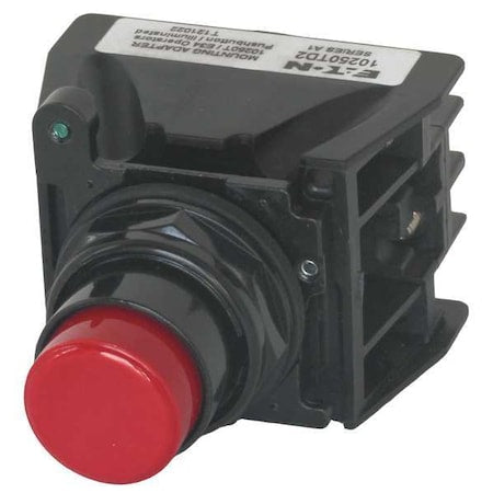 Eaton E34EX709R - Hazardous Location Push Button, 30 mm, 2 NO/2 NC, Red