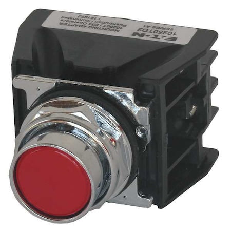 Eaton 10250T706R - Hazardous Location Push Button, 30 mm, 1 NO/1 NC, Red