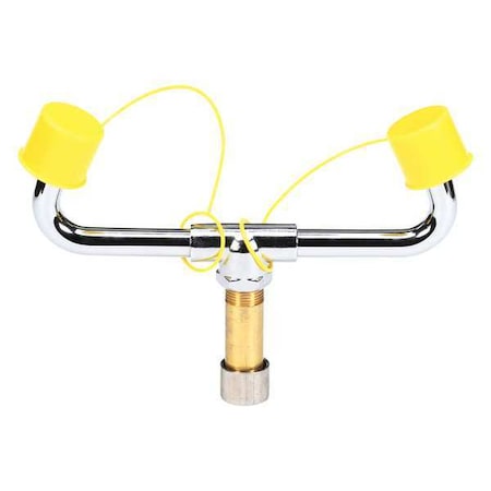 Bradley S39-394 - Eyewash Spray Head, Brass, Gray, For Use With, Eyewash Head