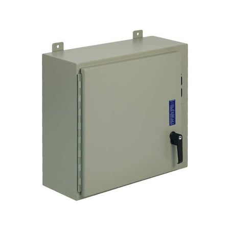 Wiegmann SDN12242508PL - 2 Point with Padlock Handle Electrical Enclosures, 24 in H, 8 in D, 25 in W, 12, 13, Steel